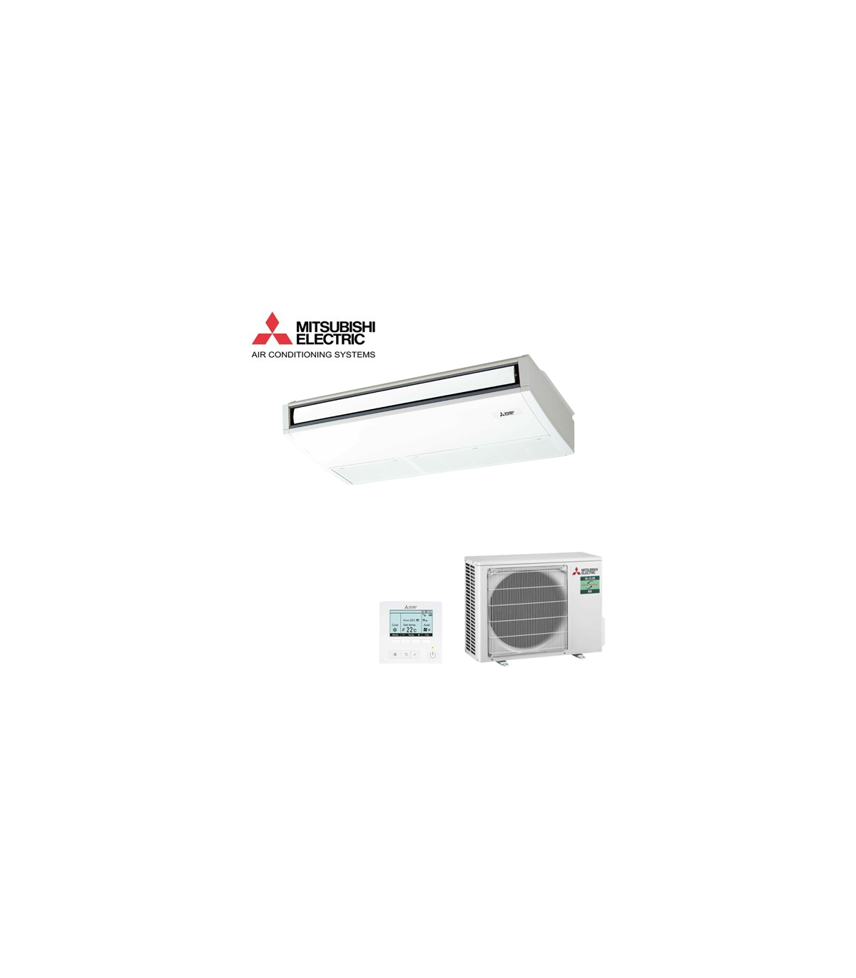 Aparat de aer conditionat Mitsubishi Electric de plafon PCA-M71HA2 P-PUZ-ZM71VHA2 24000 BTU/h - VentClima